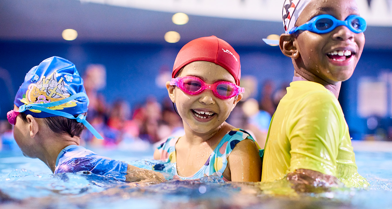 The joy of finally learning how to swim